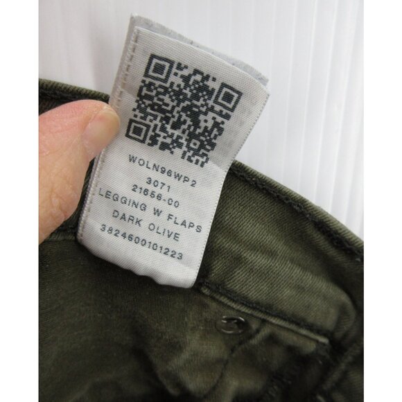 True Religion Jeans 25 Olive Legging Skinny Denim Stretch Lyocell * - Picture 13 of 14